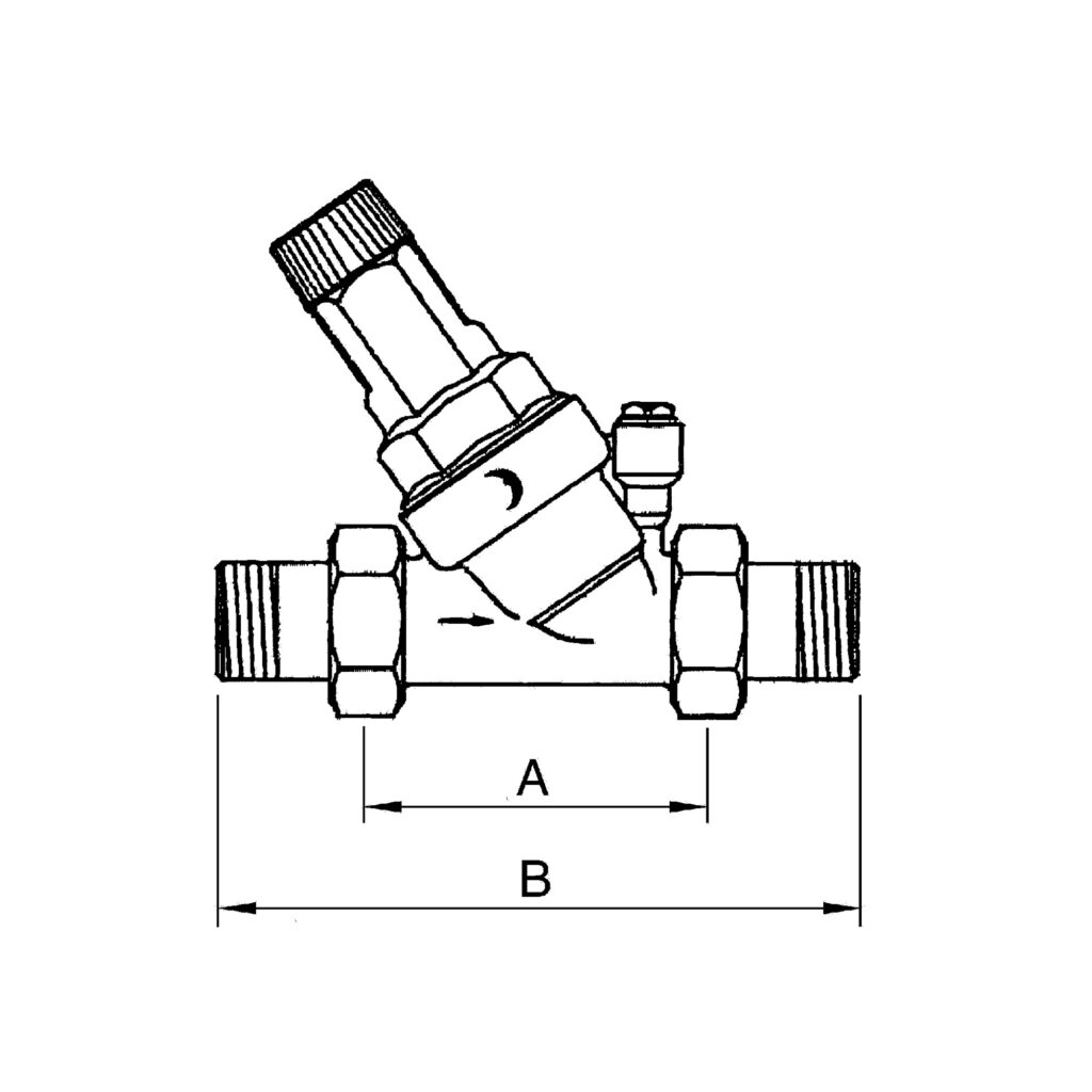 Druckregler »Saxonia« für Trinkwasser, DVGW-geprüft, R 3/4