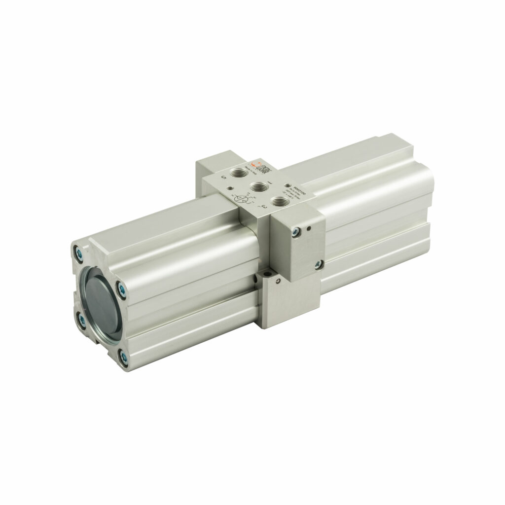 Doppelkolben-Druckverstärker (Booster) o. Regler, G1/8,Kolben-Ø40