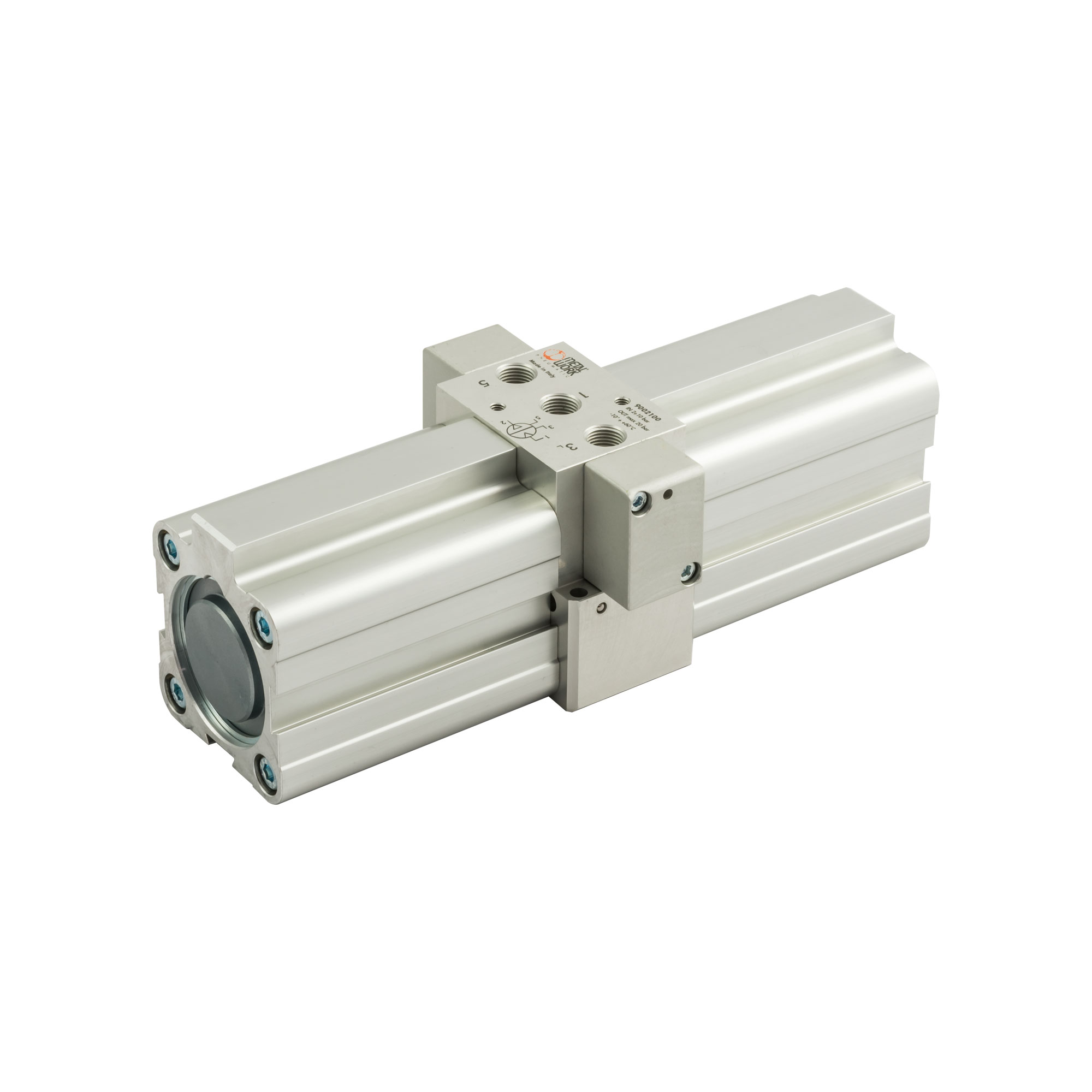 Doppelkolben-Druckverstärker (Booster) o. Regler, G1/8,Kolben-Ø40