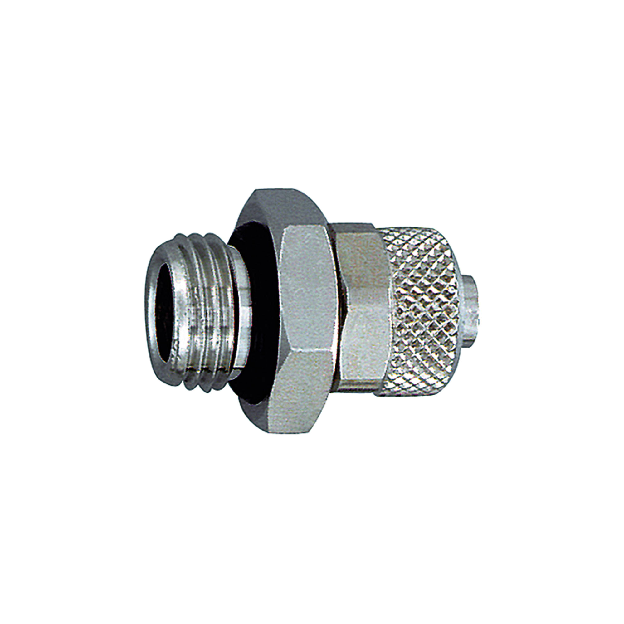 Gerade Einschraubverschraubung, O-Ring, M5 a., für Schlauch 4/2