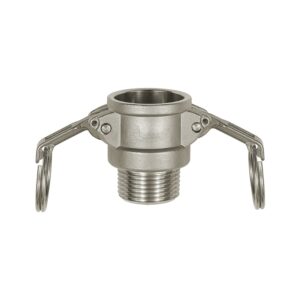 Kamlok-Schnellkupplungsdose mit AG, Typ B, ES 1.4401, R 3/4