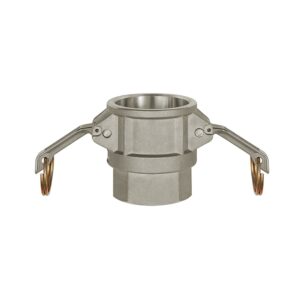 Kamlok-Schnellkupplungsdose mit IG, Typ D, Alu, G 3/4