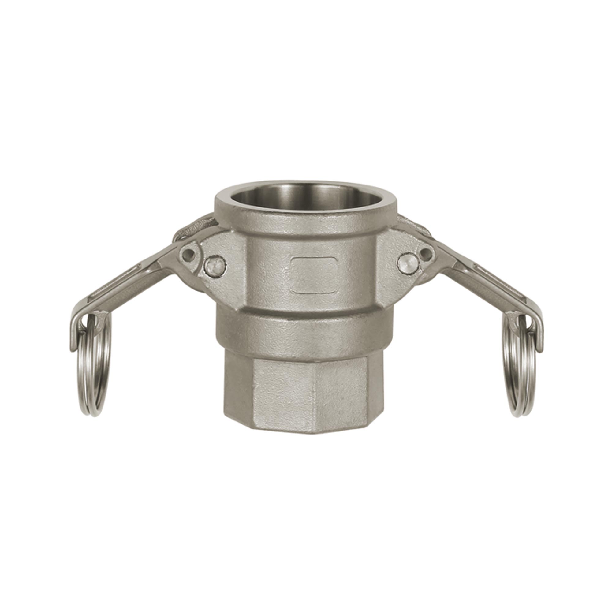 Kamlok-Schnellkupplungsdose mit IG, Typ D, ES 1.4401, G 3/4