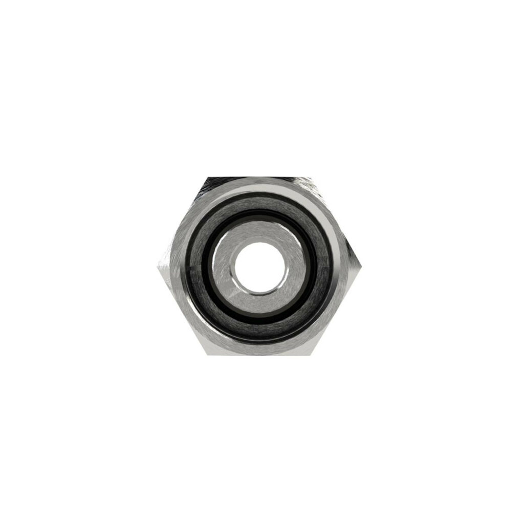 Reduzierung, Rohr-Außen-Ø Zapfen 8 mm, Muffen 6 mm, ES 1.4571