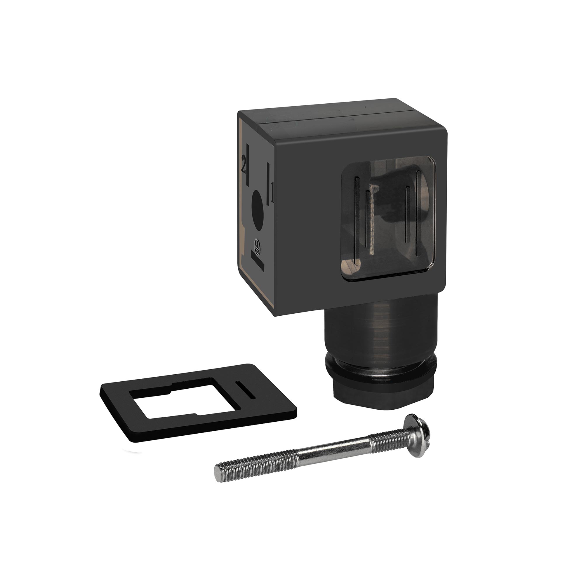 Gerätestecker, 22 mm, Bauform B