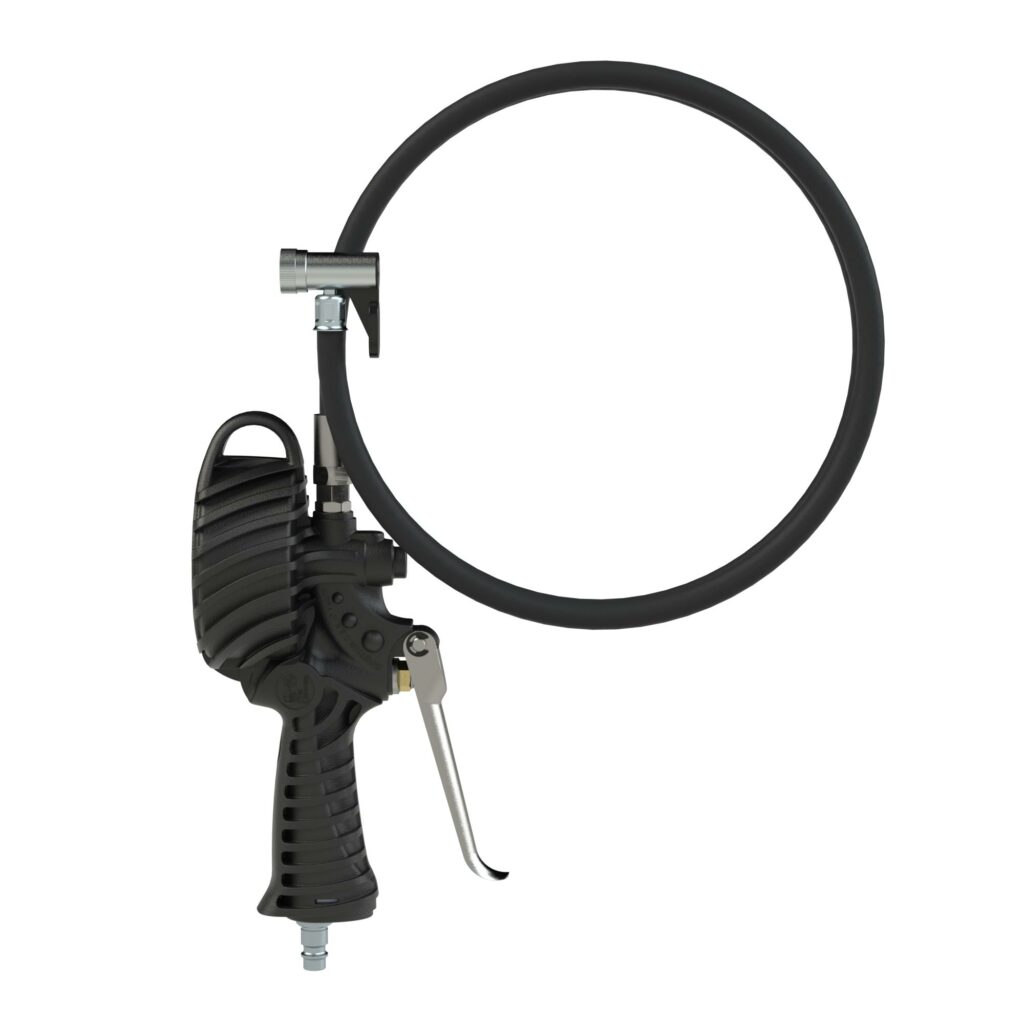 Stand.-Handreifenfüllmesser HS, Mano Ø 80 mm, geeicht, 0 - 12 bar