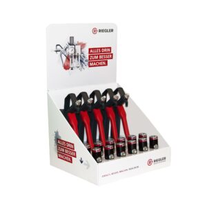 Aufsteller Druckknopfkupplung / Blaspistolen Kunststoff Standard