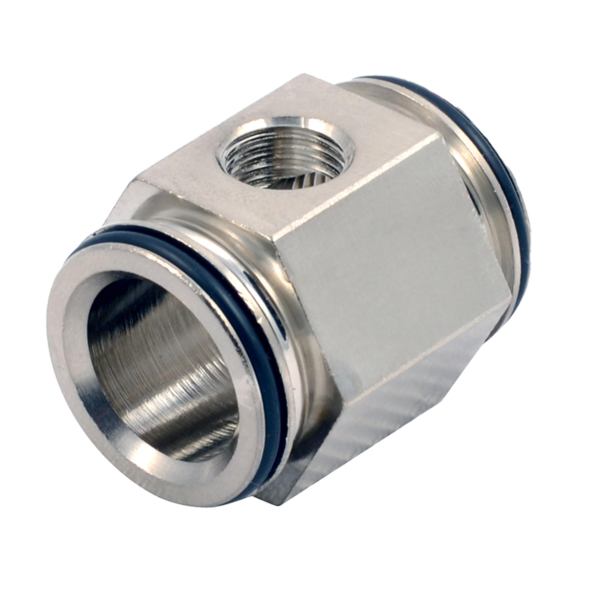 Luftabnahme 2-Wege »SYNTESI«, BG 1, G 3/8, Abgänge 2 x G 1/8