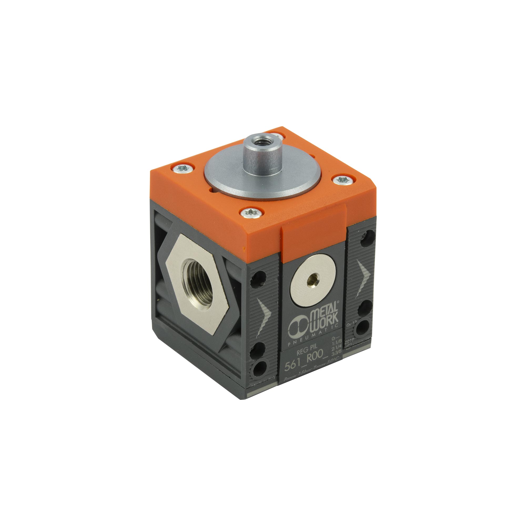 Druckregler pneumatisch vorgesteuert »SYNTESI«, BG 1, o. Buchsen