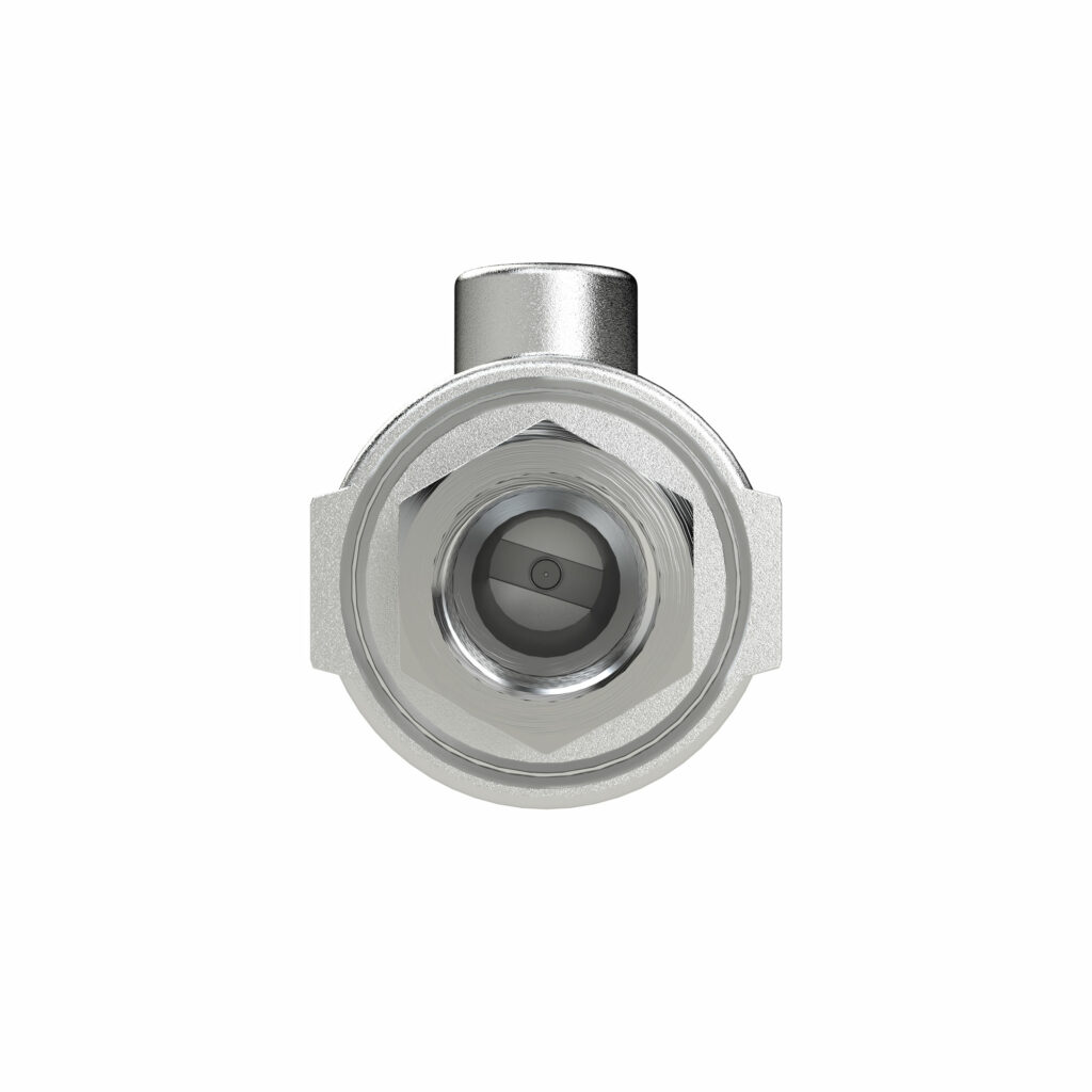 Koaxialventil, pneumat. bet. doppeltw. MS vern. NBR, Rp 3/8