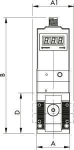 Präz.-Prop.-Druckregler »SYNTRONIC«, BG1, o.B., ferngest., 0…10 V