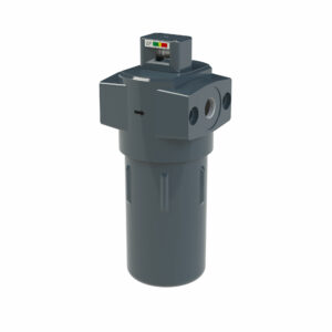 Aktivkohlefilter m. Differenzdruckmanometer, 0,003 mg/m³, G 1/4