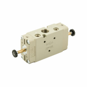 3/2-Wegeventil, elektropn., ext. Steuerluft, bistabil, G 1/2