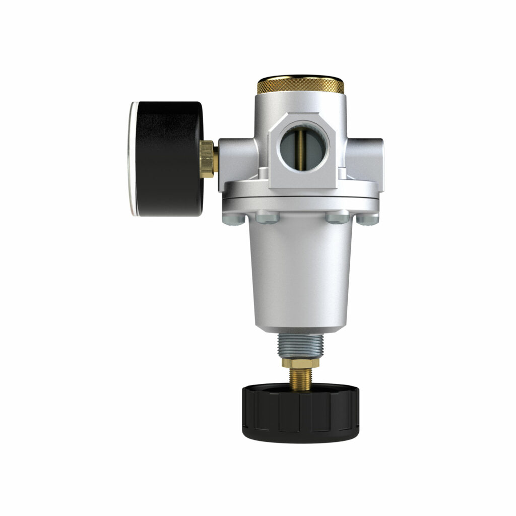 Konstant-Druckregler inkl. Manometer, BG 2, G 3/8, 0,1 - 3 bar