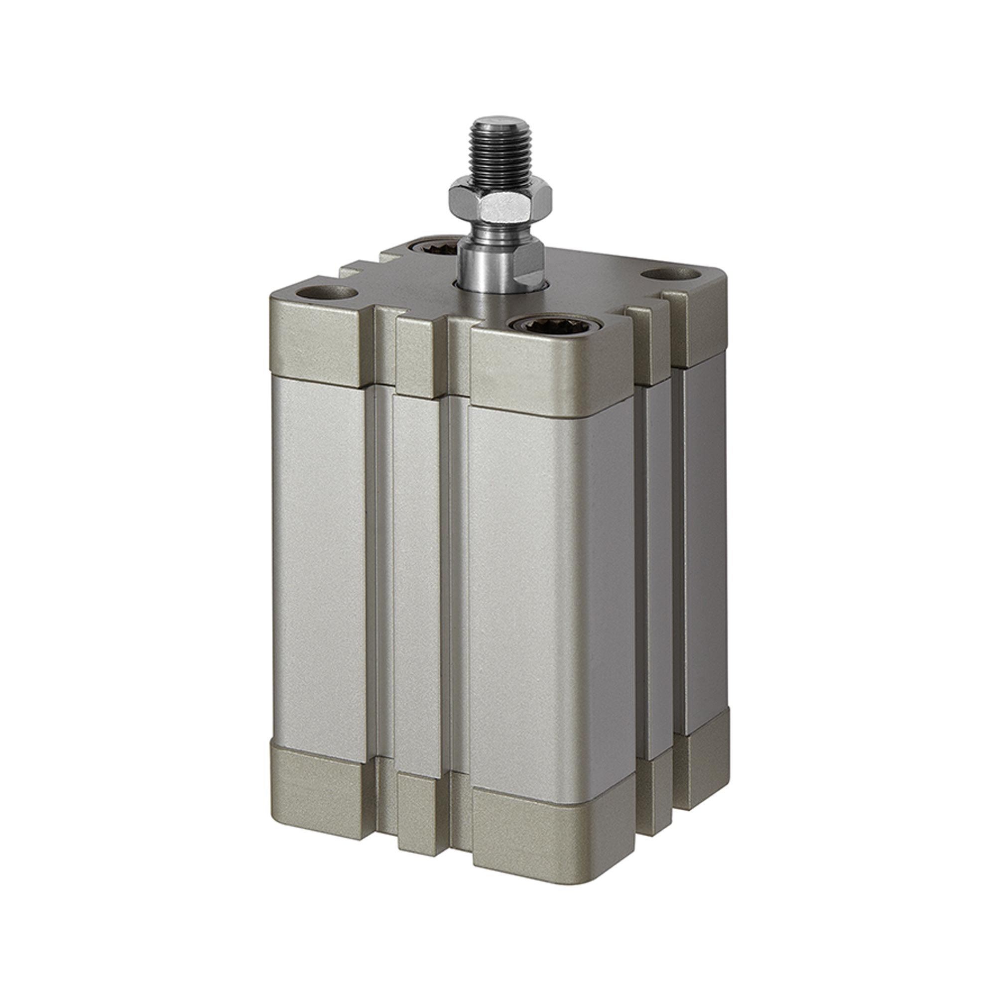 Kompaktzyl., einfachwirkend, AG, eingef., Ø12, Hub5, M5, ISO21287