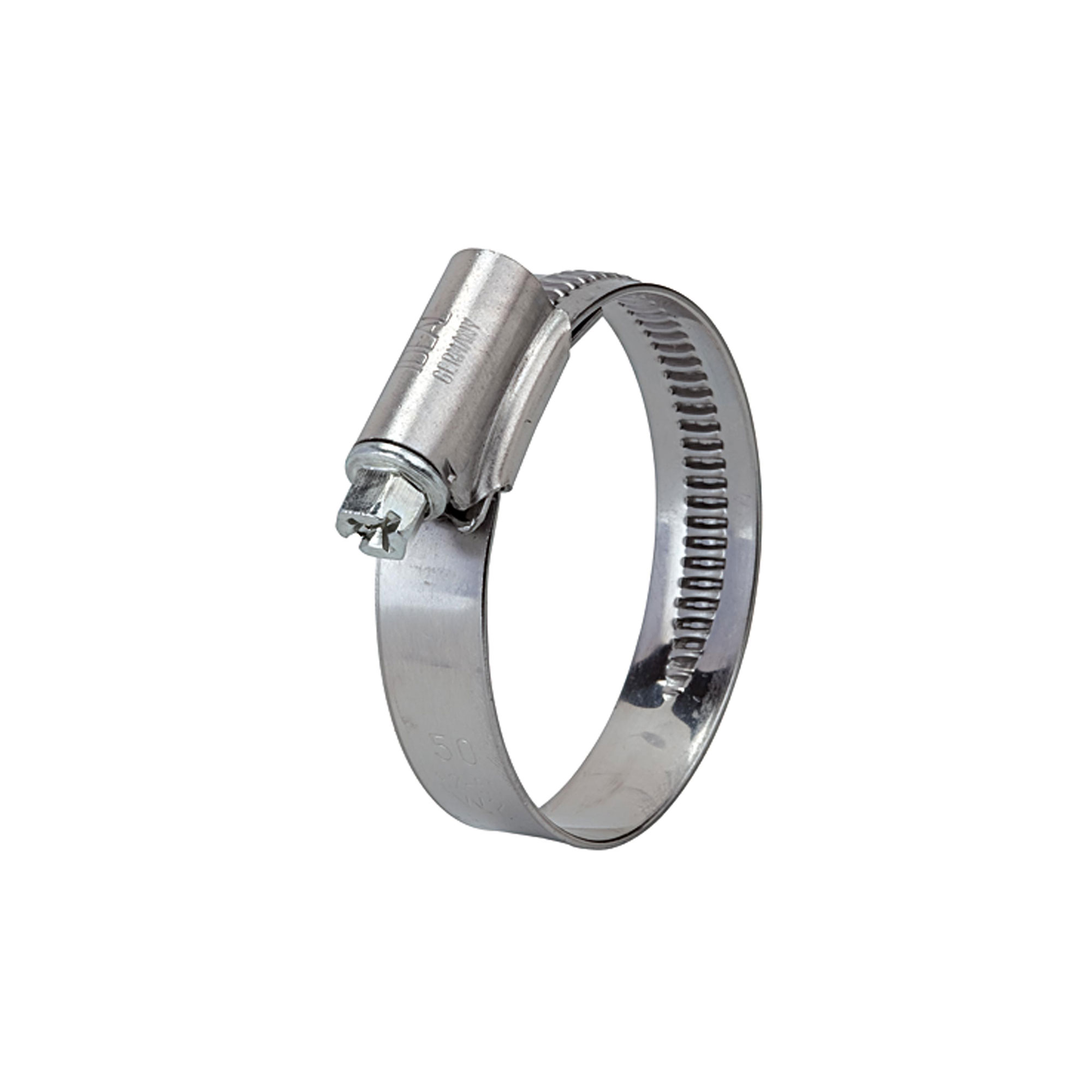 Schneckengewinde-Schl.schelle, Chromstahl (W 2), 12-20 mm, 12 mm