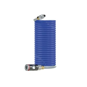 Spiralschl.-Kupplung-Set, Sicherheitskuppl., PA, ø 8x6, 2,5 m