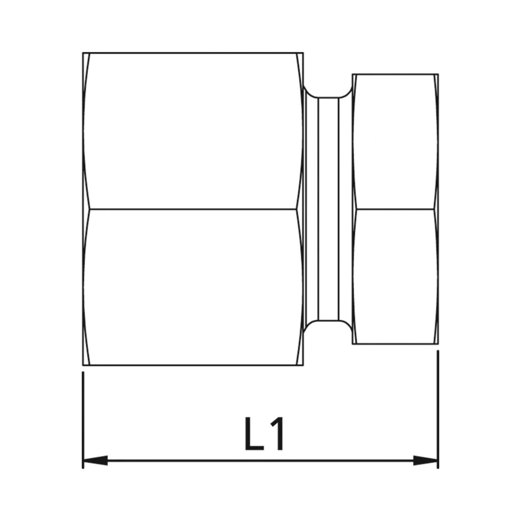 Verschlussschraube, Rohr-Außen-Ø 6 mm, PN max. 315 bar