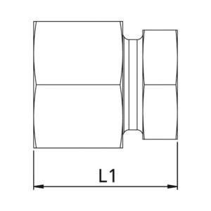 Verschlussschraube, Rohr-Außen-Ø 6 mm, PN max. 315 bar