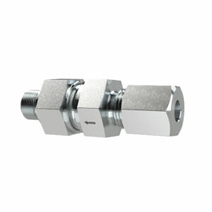 Rückschlagvent., G1/8a., Rohr-AØ 6mm, PN max. 250, Stahl verzinkt