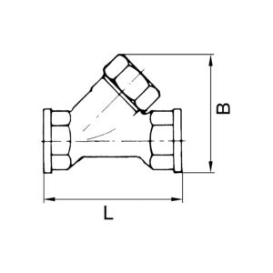 Rückschlagventil, Schrägsitzausführung, ES, G 1/4, 0,2 bar