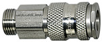 Schnellverschlusskupplung NW 7,8, Edelstahl 1.4305, G 1/4 AG