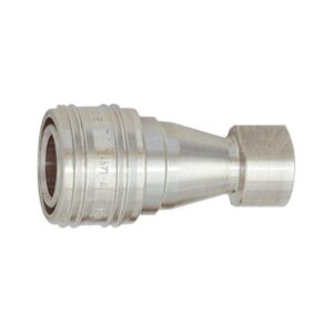 Hydraulikkupplung beidseitig absperr., ES 1.4305, G 1/8 IG NW 4,3