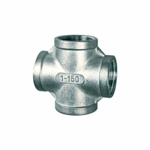 Kreuzverteiler, 4 x innen, Rp 1/8, Edelstahl 1.4408