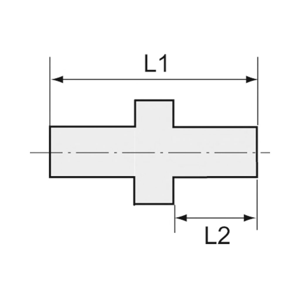 Gerade Einschraubverschraubung, G 1/8 a., für Schlauch 4/6 mm, PA