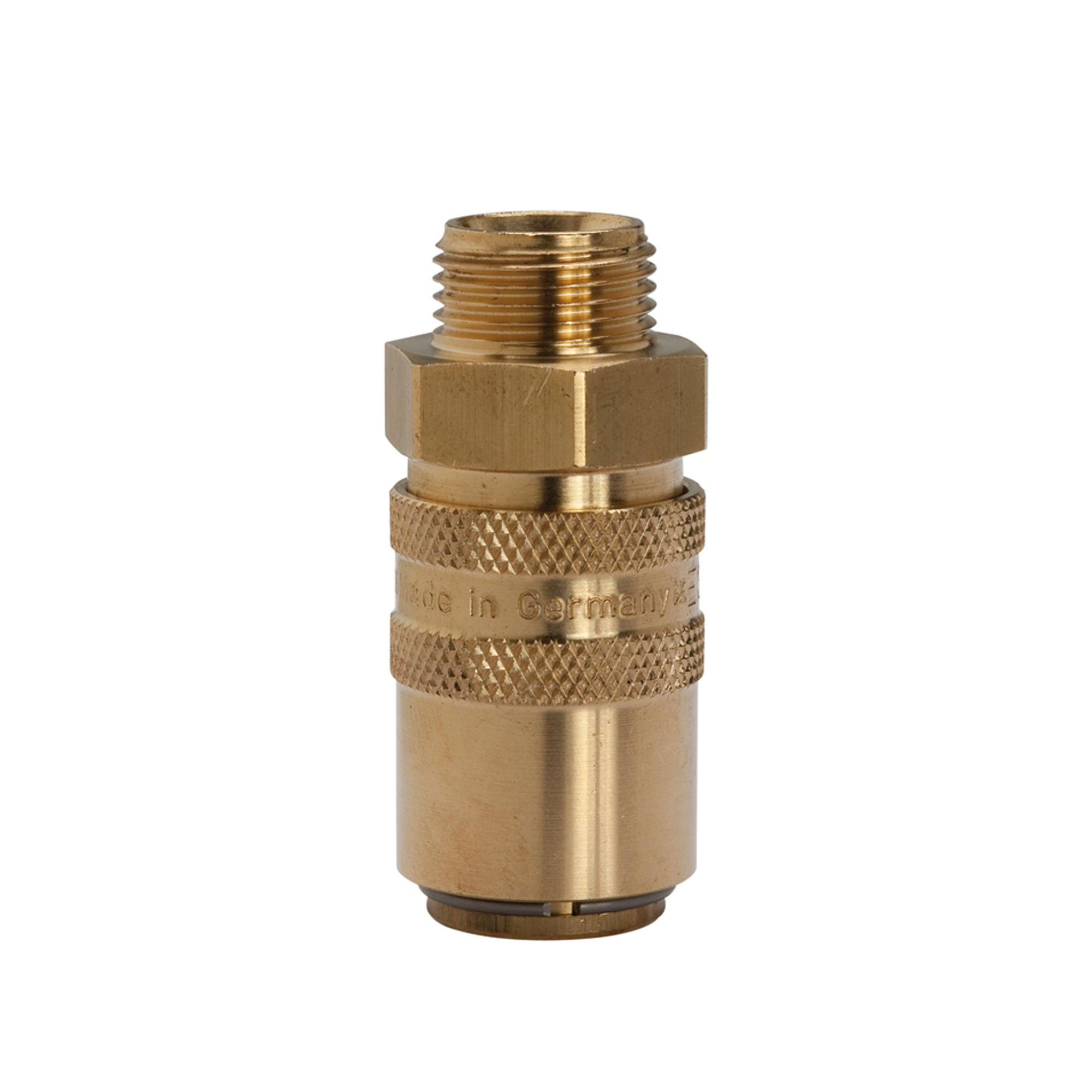 Temperierkupplung DN 6 mit Außengewindeanschluss, M14x1,5 gerade