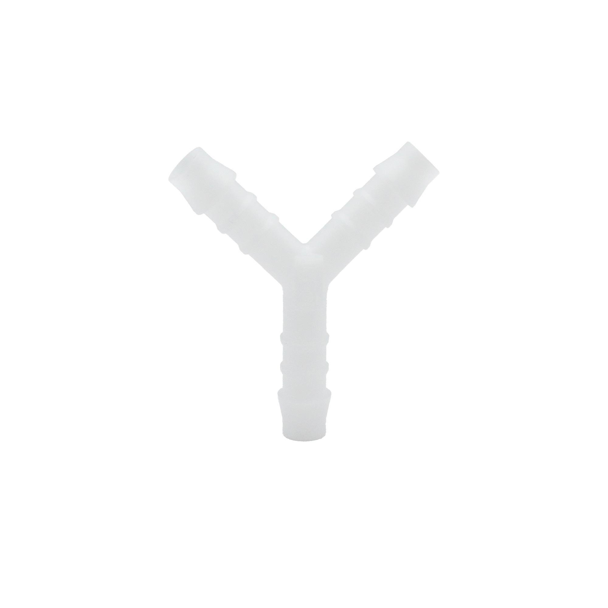 Y-Schlauchverbindungsstutzen, für Schlauch LW 3, Winkel 90°, POM