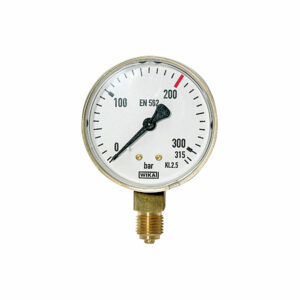 Manometer neutrale Gase, G 1/4 radial unten, 0 -315 bar, Ø 63