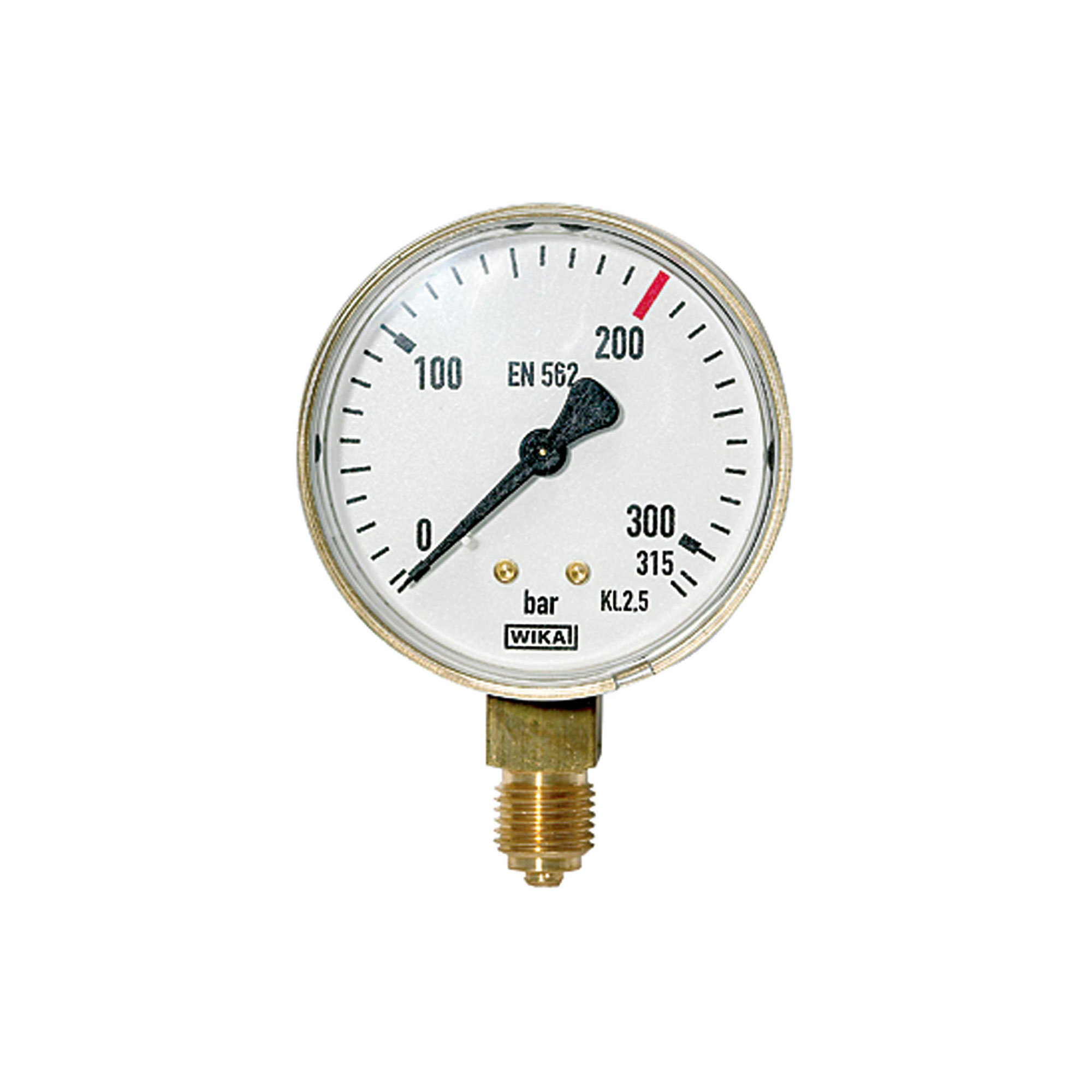 Manometer neutrale Gase, G 1/4 radial unten, 0 -315 bar, Ø 63