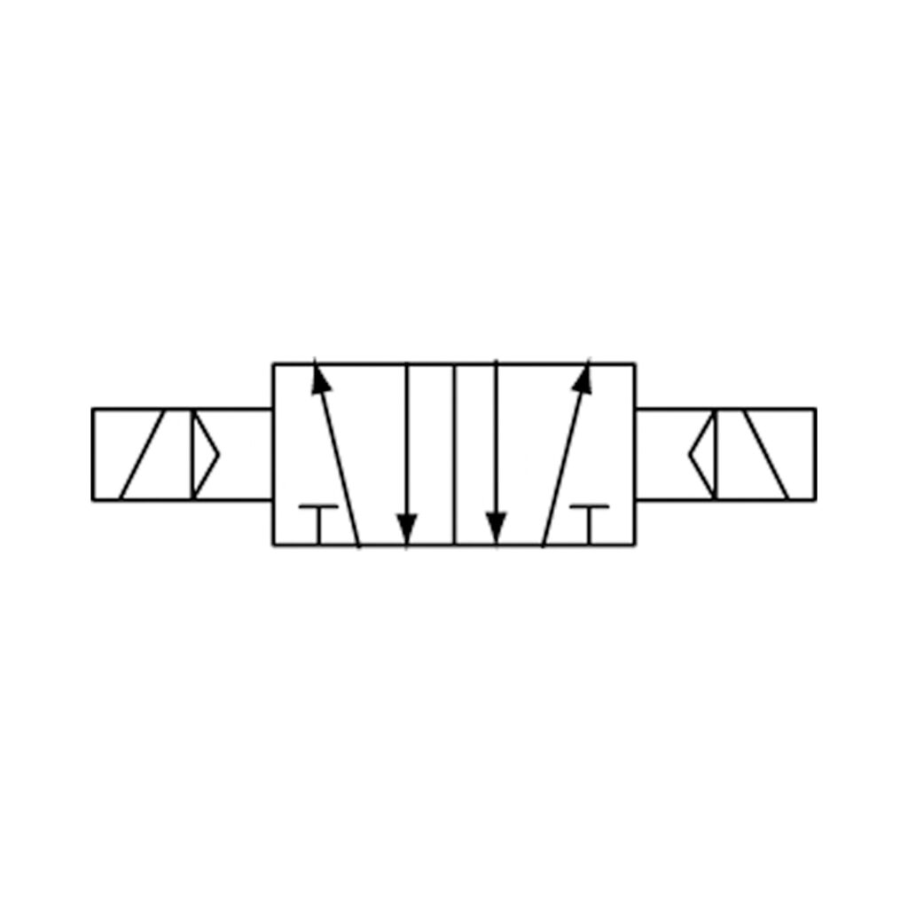 5/2-Wegeventil, elektropneumatisch, »4V«, bistabil, M5, 24 V DC