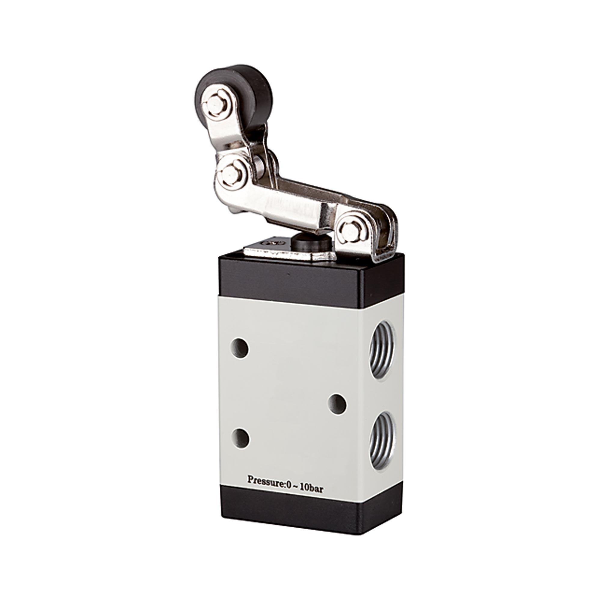 3/2-Wegeventil, mech. betätigt, »M3«, RH, fr. Rücklauf, NC, G 1/8