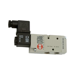 3/2-Wegeventil, elpn., ext. Steuerl., mono., G 3/8, NO, 24 V DC