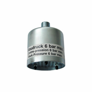 Hochleistungsschalldämpfer, G 1/2, Stahlblech verzinkt