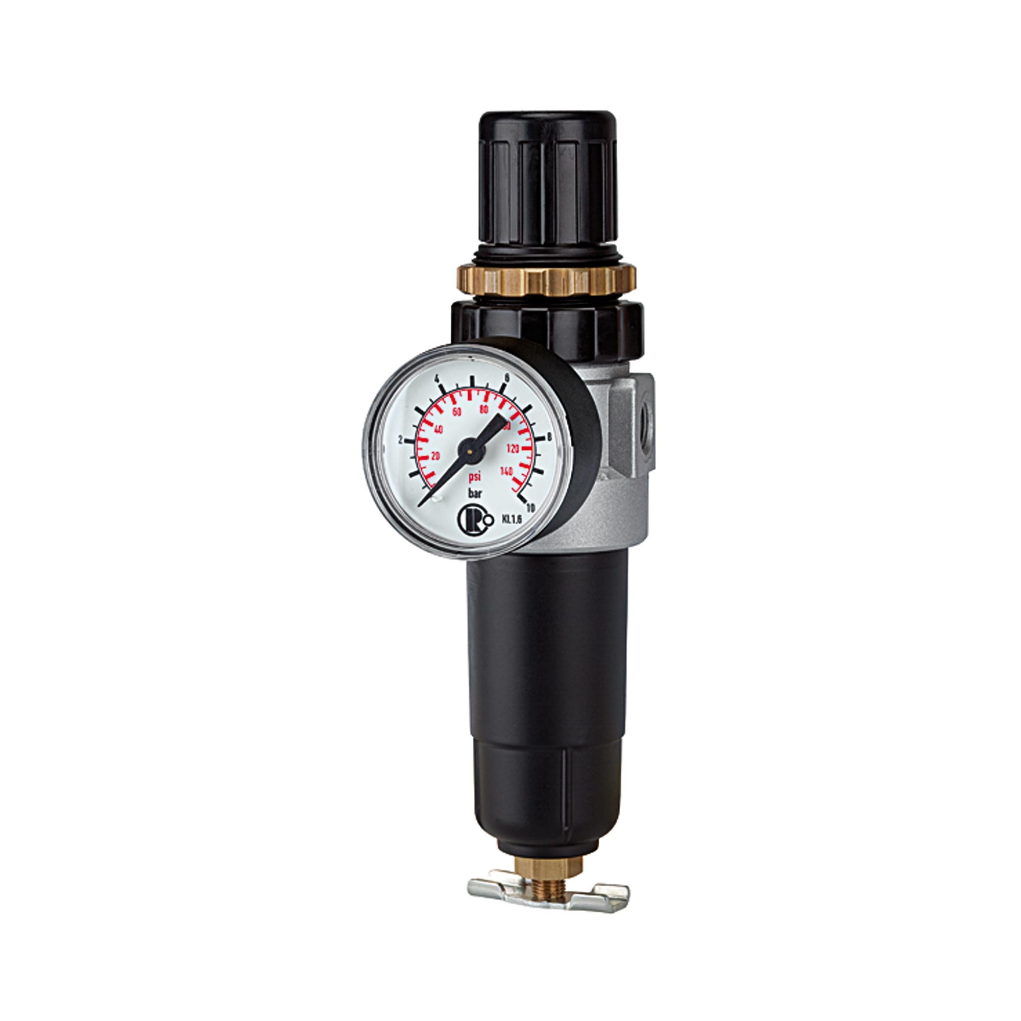 Filterregler »Standard-mini«, Metallbehälter inkl. Mano., G 1/8