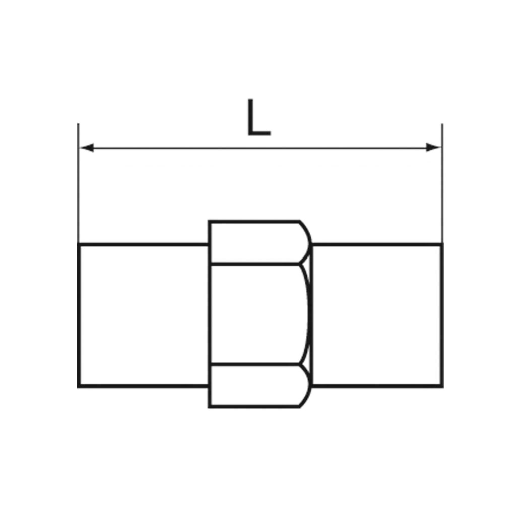 Mini-Druckregler, 2 x G 1/4 AG, 2 bar