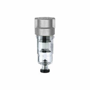 Filter »Standard-mini«, Polycarbonatbehälter, 8 µm, BG 0, G 1/8