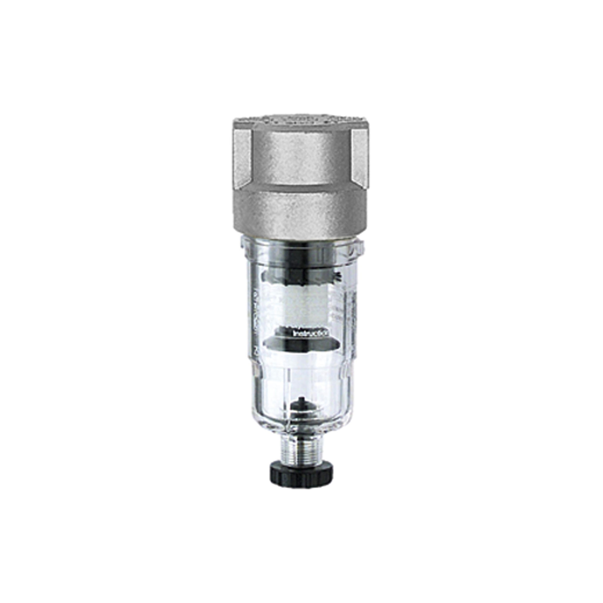 Filter »Standard-mini«, Polycarbonatbehälter, 8 µm, BG 0, G 1/8