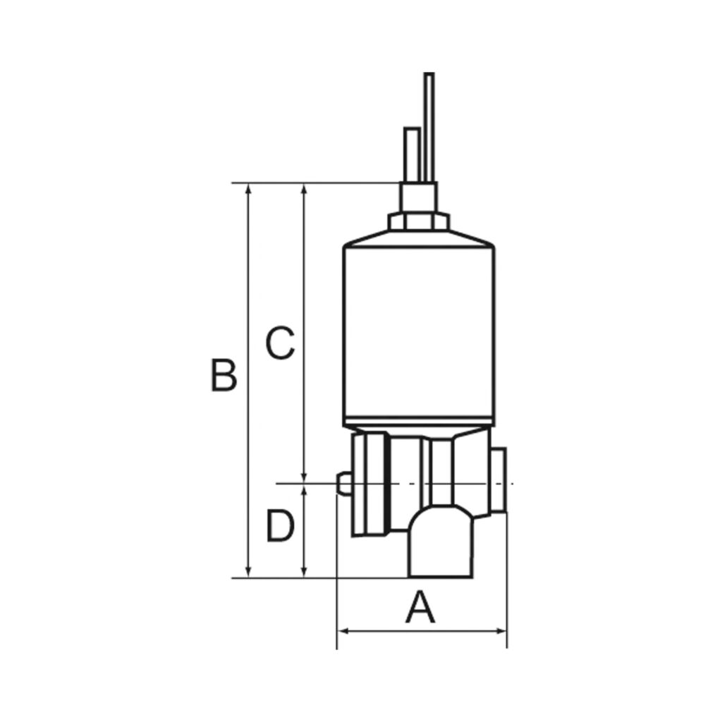 Vollautomatisches Ablassventil inkl. Adapter G 1/8 i. x M14x1
