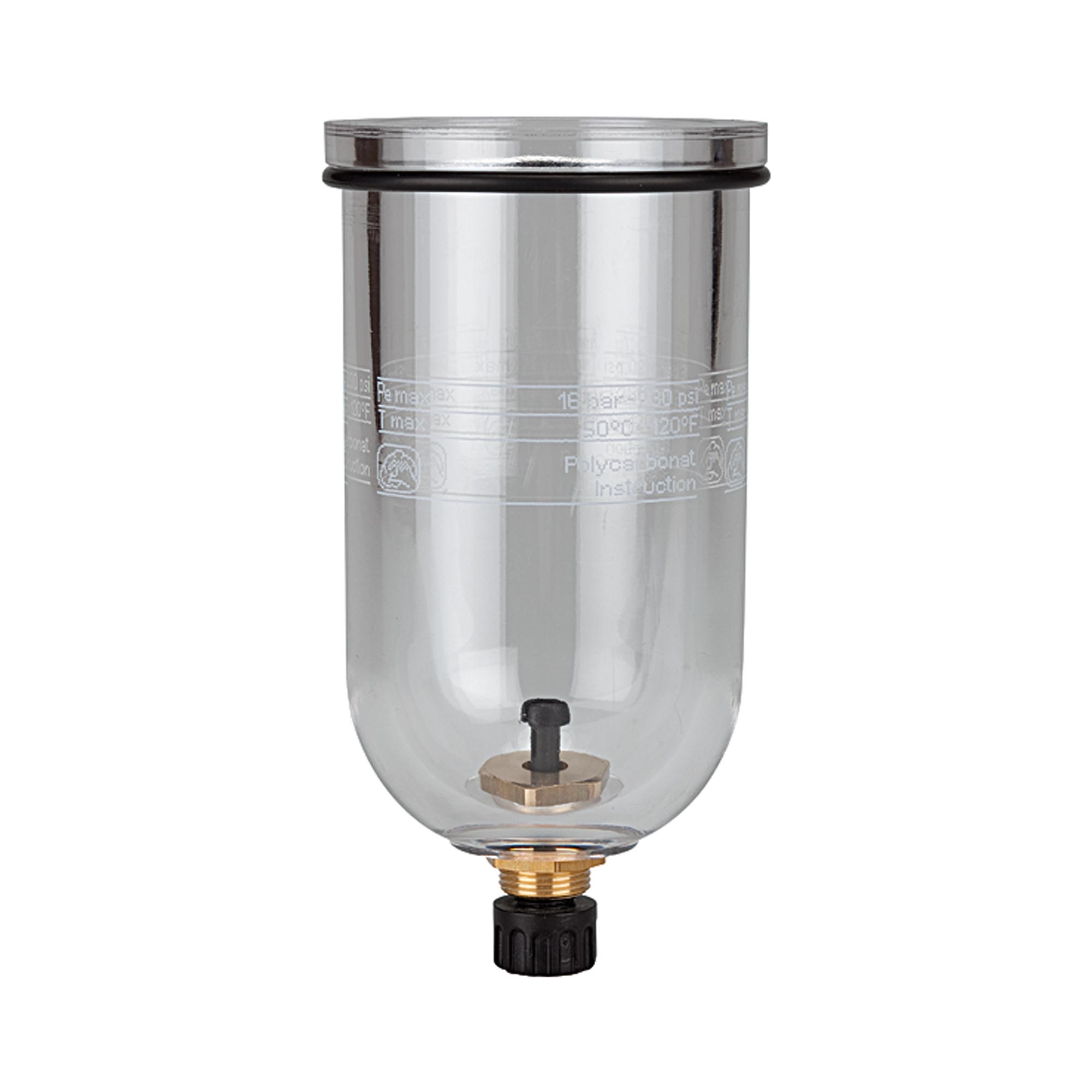 Polycarbonatbehälter, für Filterregler/Filter »Standard«, BG 2