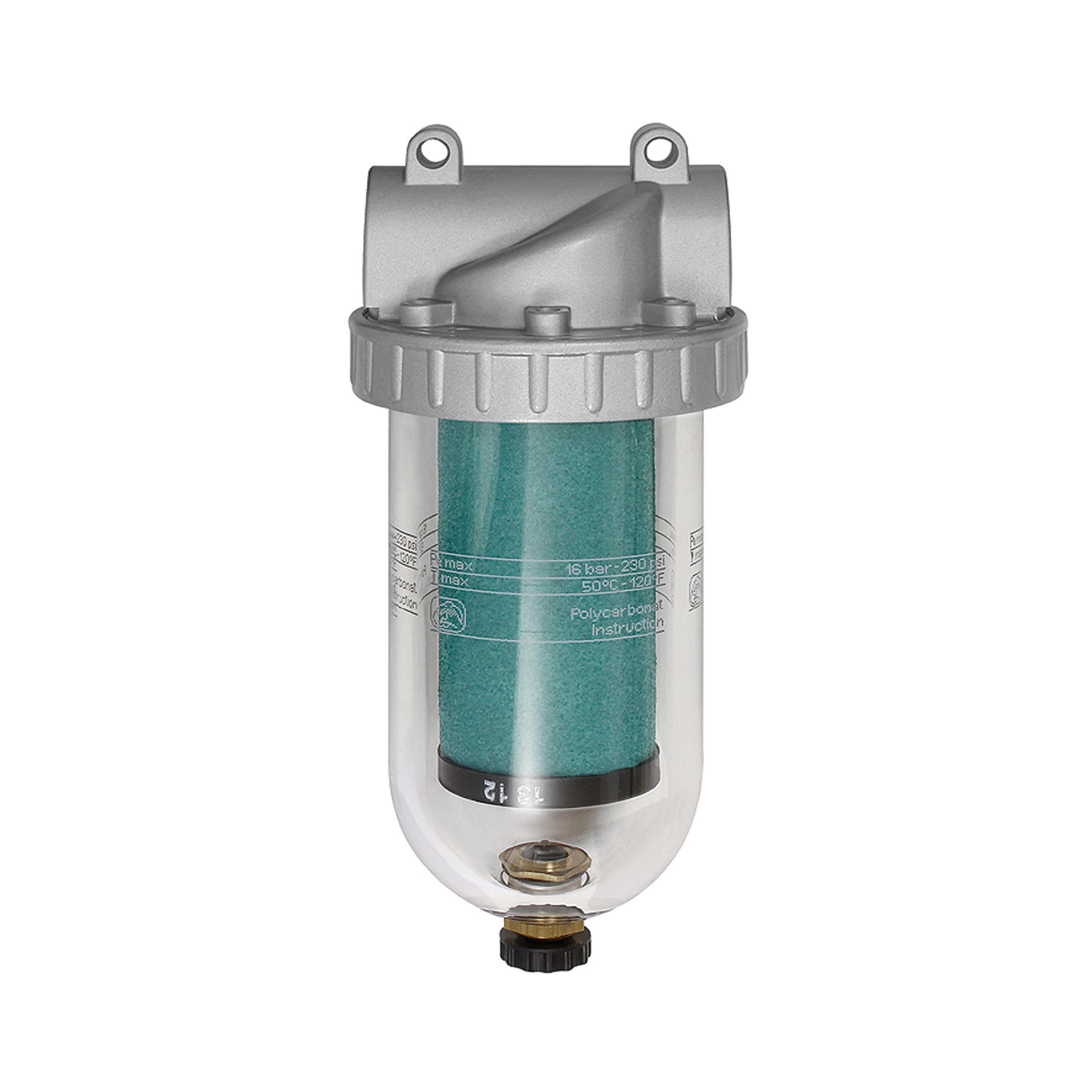 Spezialfilter »Standard«, mit PC-Behälter, 0,01 µm, BG 1, G 1/4