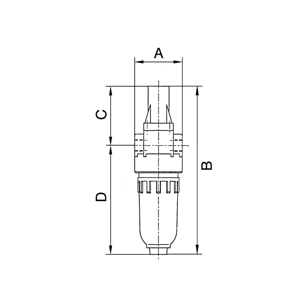 Nebelöler »Standard-mini«, mit Polycarbonatbehälter, BG 0, G 1/8