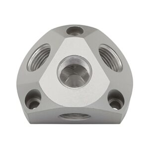 Luftverteilerdose 2 Stopfen, Eing. G 1/2, Ausg. 3xG1/2