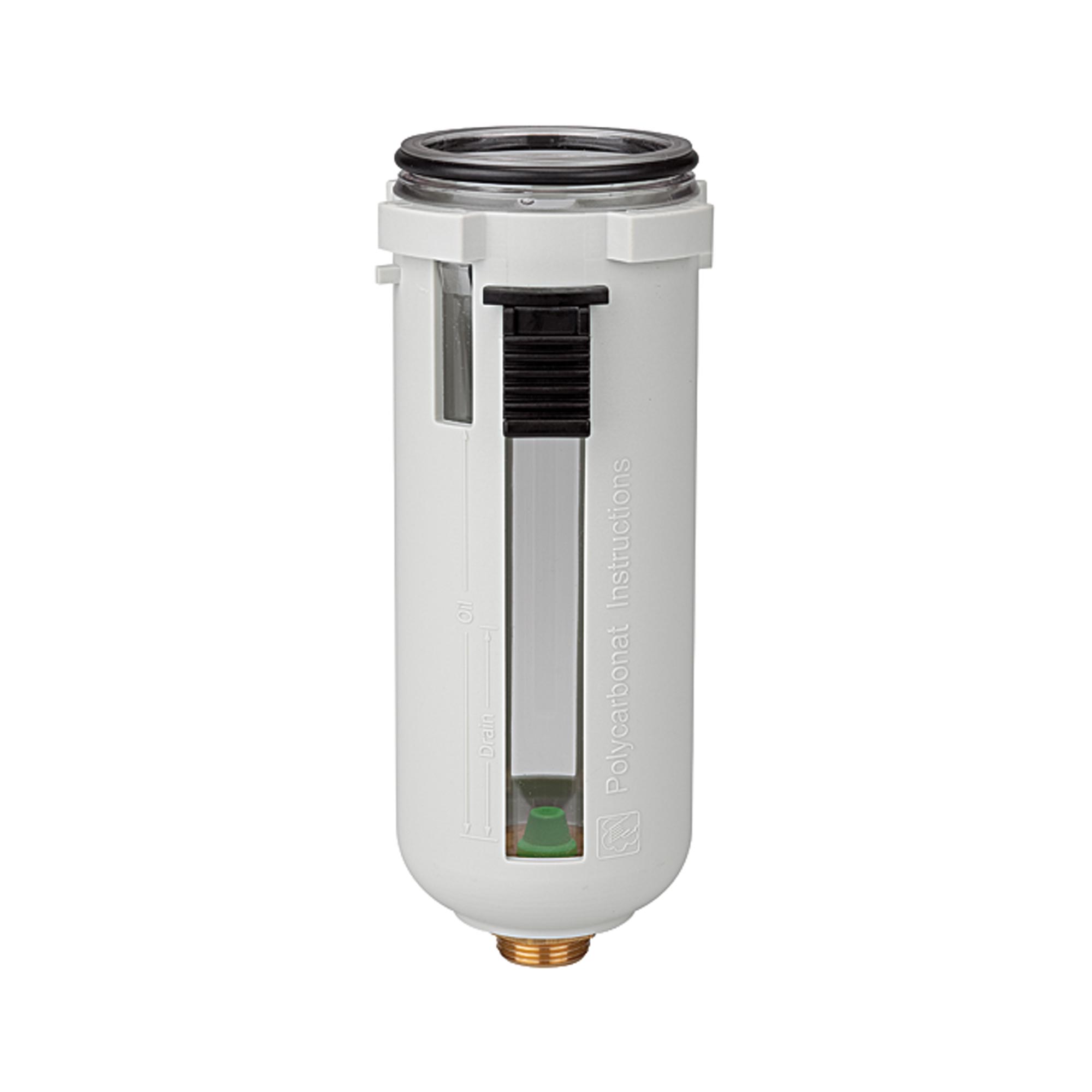 Polycarbonatbehälter inkl. Schutzkorb, f. Nebelöler »FUTURA« BG 2