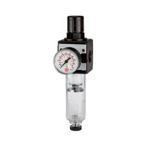 Filterregler »multifix«, PC-Behälter, BG 1, G 1/4, 0,1-3 bar, HA