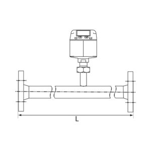 Durchflussmengenmesser, DN 15, FL 15, 0,2 - 90 m³/h