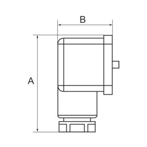 Druckschalter, Spezialdruckguss, G 1/4, Einstellbereich 0,2-2 bar